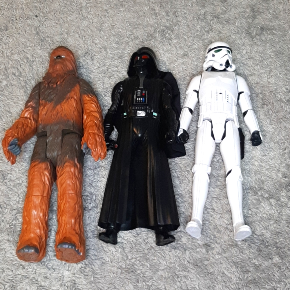 Star Wars Action Figures (3)
